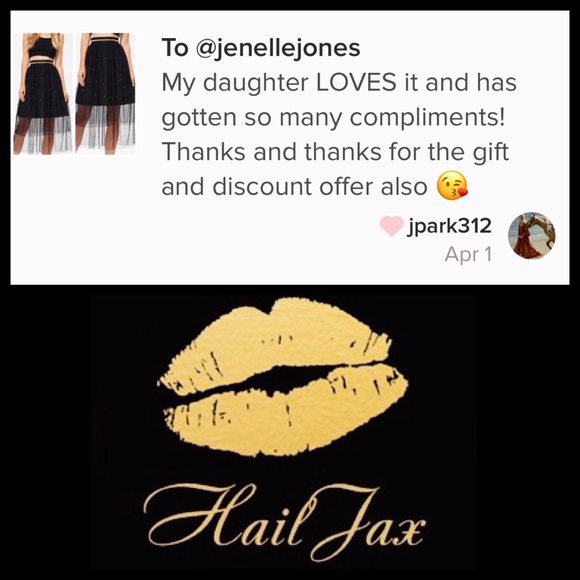 Pearl Tulle Skirt - Picture 8 of 8